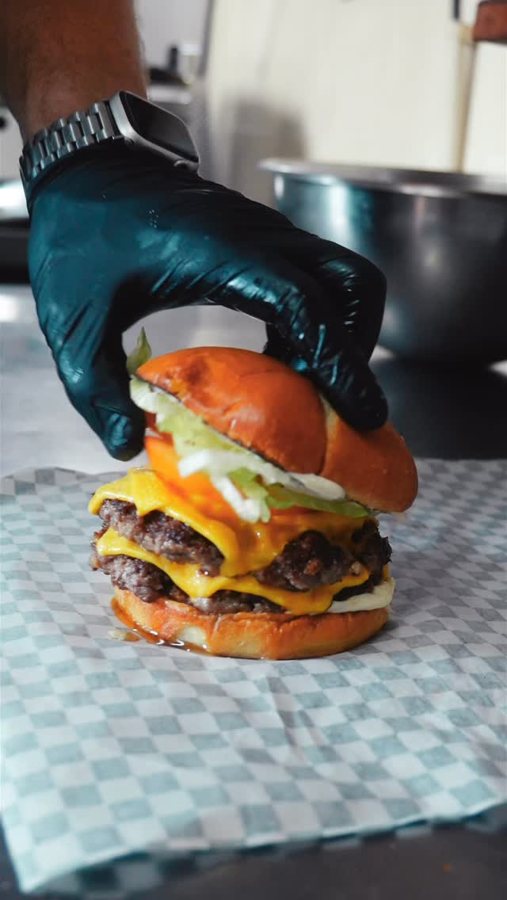 Smash burger duplo